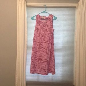 Hot pink summer Jude Connally original dress